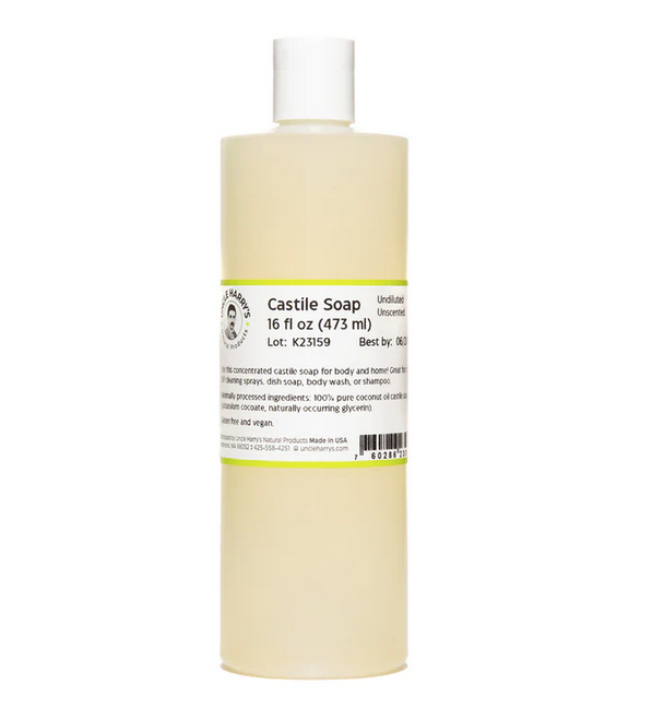 Uncle Harry's Undiluted Unscented Castile Soap